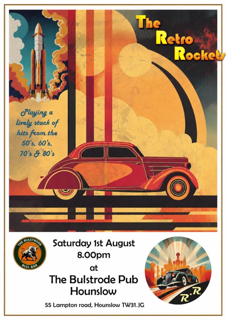 The Retro Rockets Live at The Bulstrode Pub | Saturday Night Classics